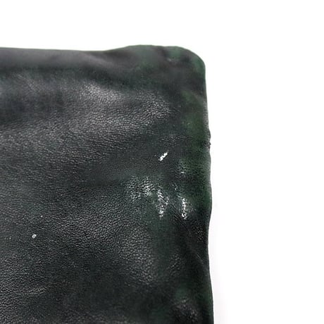 Chrome Hearts Cemetery Cross Leather Pouch #104906