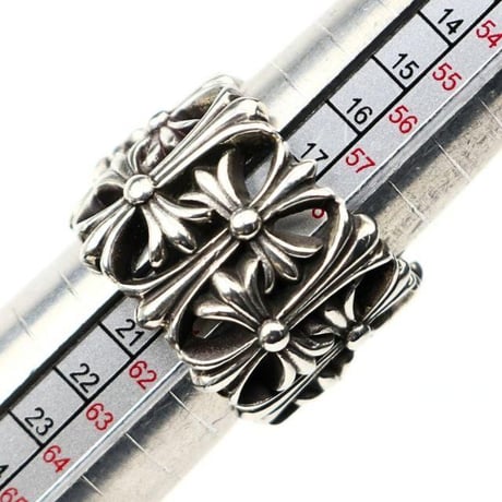 Chrome Hearts Cemetery Cross Ring #104708