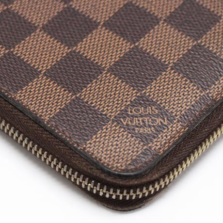 Louis Vuitton Zippy Wallet Damier Canvas N60015 #76181