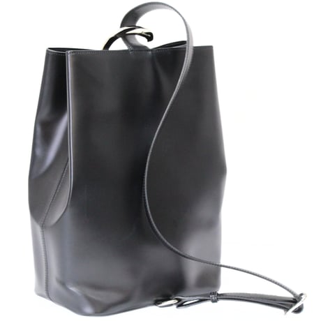 Cartier Panther Shoulder Bag Leather Black ＃75724