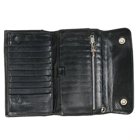Chrome Hearts Cross Button Wave Wallet #31776