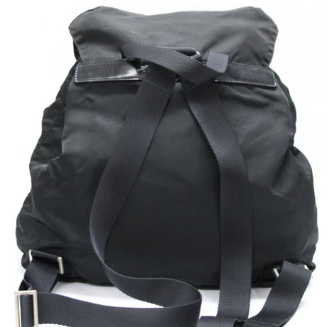 PRADA Backpack Nylon Black #76210