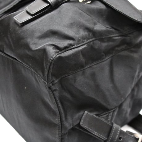PRADA Backpack Nylon Black #75702