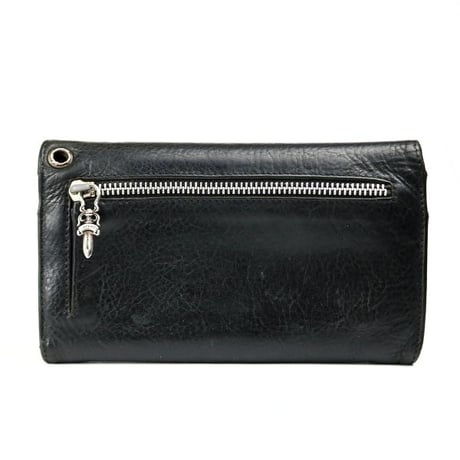 Chrome Hearts Cross Button Wave Wallet #31776