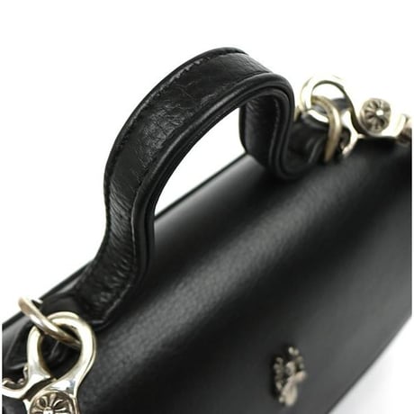 Chrome Hearts Dagger TEENER 2-Way Bag leather Black #104286