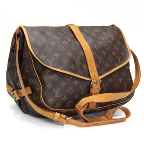 Louis Vuitton Saumur 35 Shoulder Bag Monogram Canvas M42254 #74601
