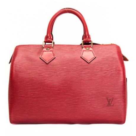 Louis Vuitton Speedy 25 Handbag Epi Leather Castilian Red M43017 #74246