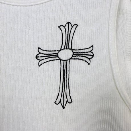 Chrome Hearts Large Cross Horseshoe Tank Top #31691