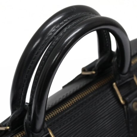 Louis Vuitton Speedy 25 Handbag Epi Leather Black M43012 #74647