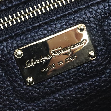 Salvatore Ferragamo Amy Handbag Leather Black #19874