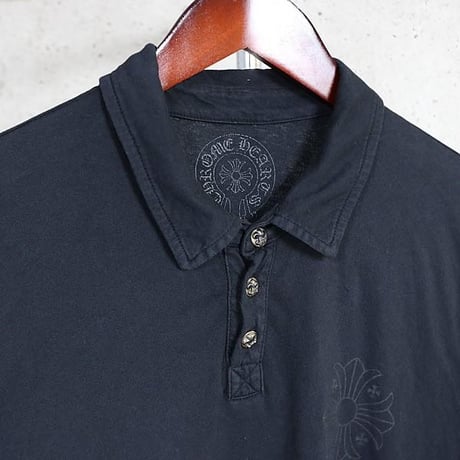 Chrome Hearts Old BS Flare Button Polo Shirt #104699