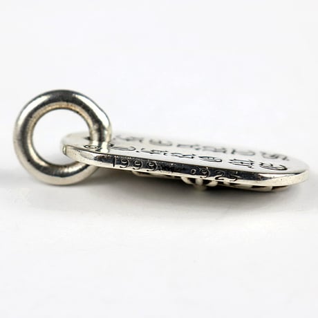 Chrome Hearts Raised Floral Cross Dog Tag #31645