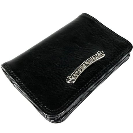 Chrome Hearts Leather Card Case with Grommet #104318
