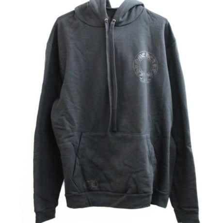 Chrome Hearts Brand-New Online Exclusive Floral Cross Sleeve Arch Logo Sweatshirt Hoodie #31887