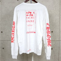 Chrome Hearts Tokyo Aoyama Exclusive Vending Machine Print Long Sleeve T-Shirt#31671