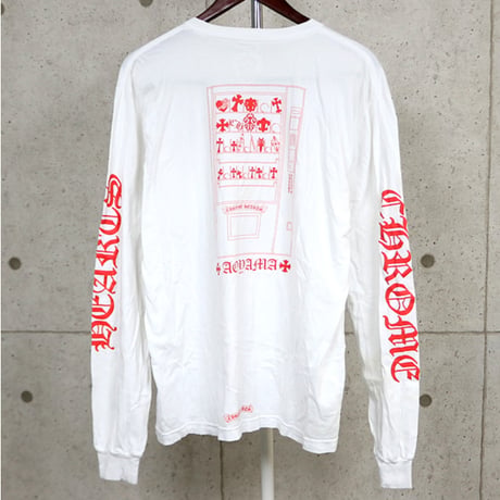 Chrome Hearts Tokyo Aoyama Exclusive Vending Machine Print Long Sleeve T-Shirt#31671