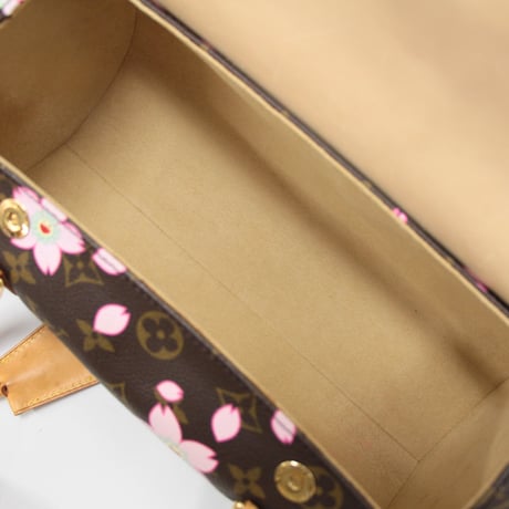 Louis Vuitton x Murakami Papillon Handbag Monogram Cherry Blossom M92009 ＃75698