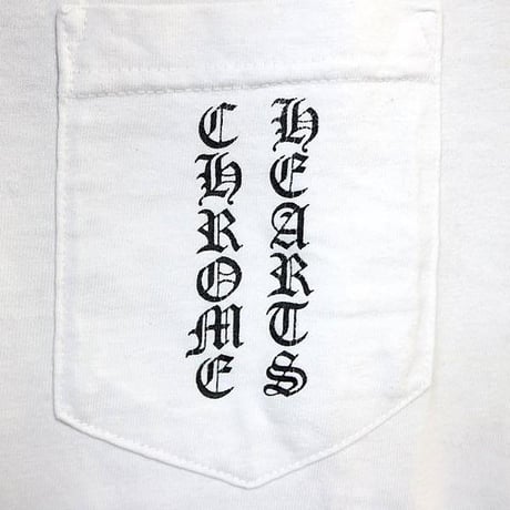 Chrome Hearts Old USA Flag Scroll Label T-Shirt #31574