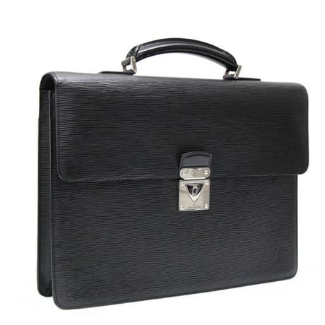 Louis Vuitton Robusto Briefcase Epi Leather Black M54552 #76707