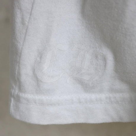 Chrome Hearts Neck Print Logo T-Shirt White #103826