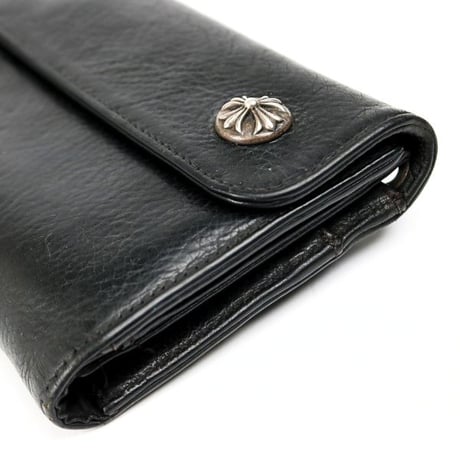 Chrome Hearts Cross Button Wave Wallet #31776
