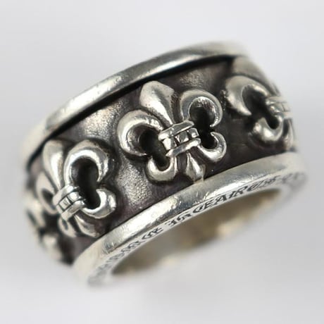 Chrome Hearts BS Fleur spinner Ring #31561