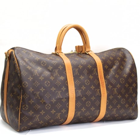 Louis Vuitton Keepall Bandouliere 50 Boston Bag Monogram Canvas M41416 #75857