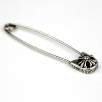 Chrome Hearts Large Safety Pin Charm #103690