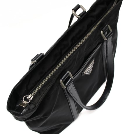 PRADA Shoulder Bag Nylon Black #76732