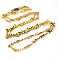 Chrome Hearts 22K Twist Chain Necklace 16 Inches #32156
