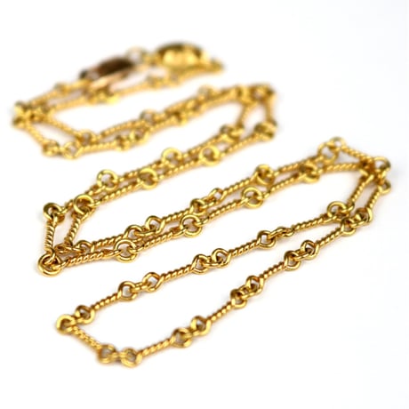 Chrome Hearts 22K Twist Chain Necklace 16 Inches #32156
