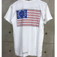 Chrome Hearts American Flag Vine Dagger T-Shirt #31922