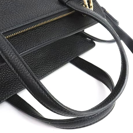 Salvatore Ferragamo Amy Handbag Leather Black #19874
