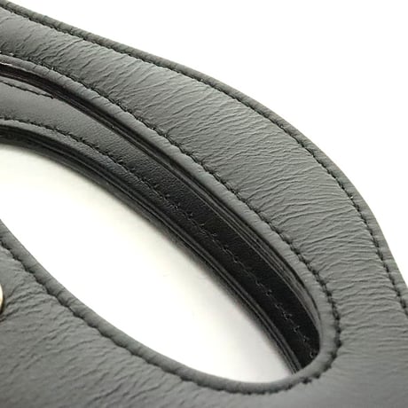 CHANEL 31 Nano Shoulder Bag Quilted Shiny Calfskin Black #20234