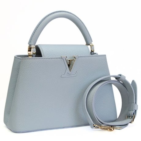 Louis Vuitton Capucines BB Handbag Taurillon Leather Olympic Blue M24656 #76414
