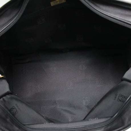 LOEWE Amazona 40 Handbag Leather Black #75938