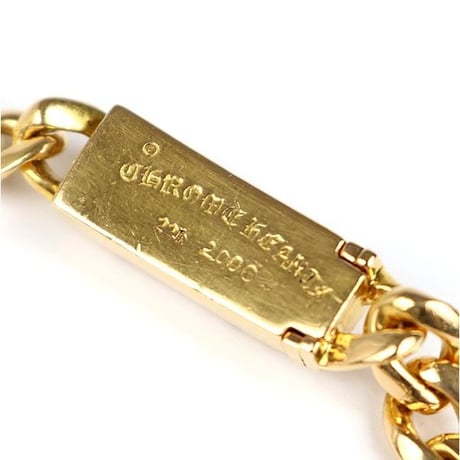【￥5,699,900】 Chrome Hearts 22K 2CHX Mini ID Bracelet 2P Diamond 31 Links# 103698
