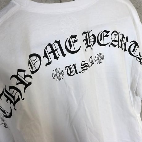 Chrome Hearts Arch Logo Print Pocket T-Shirt #31732