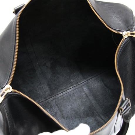 Louis Vuitton Keepall 45 Boston Bag Epi Leather Black M59152 #75723