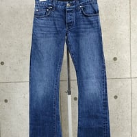 Chrome Hearts 5-Pocket Flare Denim Pants #100587
