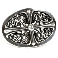 Chrome Hearts 1.5 Classic Oval Cross Buckle #104183