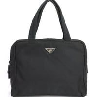 PRADA Handbag Tessuto Nylon Black ＃19524