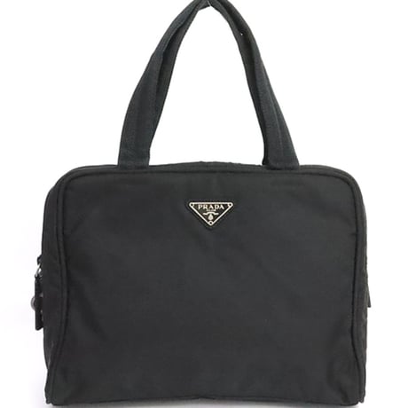 PRADA Handbag Tessuto Nylon Black ＃19524