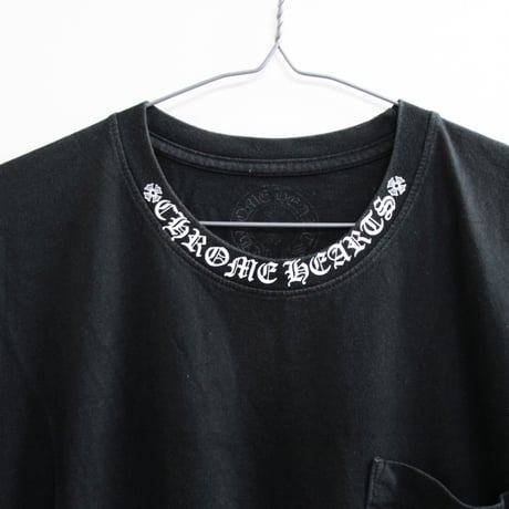 Chrome Hearts Neck Logo CH Cross T-Shirt #32056