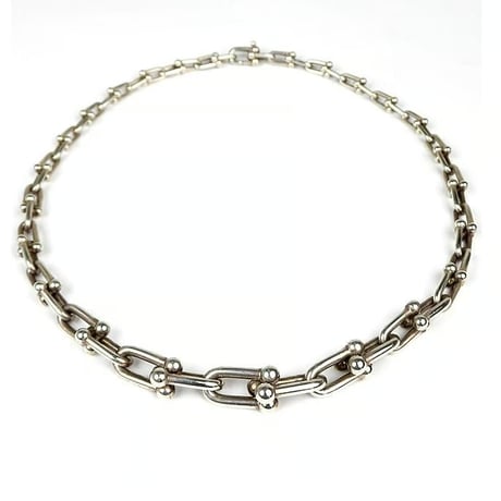 Tiffany & Co. HardWear Graduated Link Necklace Sterling#103858