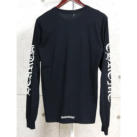 Chrome Hearts Neck Logo Old English Long Sleeve T-Shirt #31720