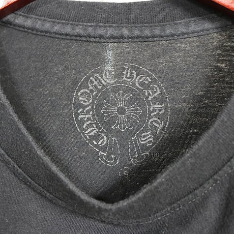 Chrome Hearts CH Cross Scroll Label T-Shirt #104682