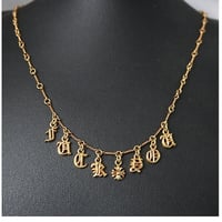 【￥2,399,900】 Chrome Hearts 22K Twist Chain Alphabet 【FUCK YOU】 Necklace 16 Inches #30134