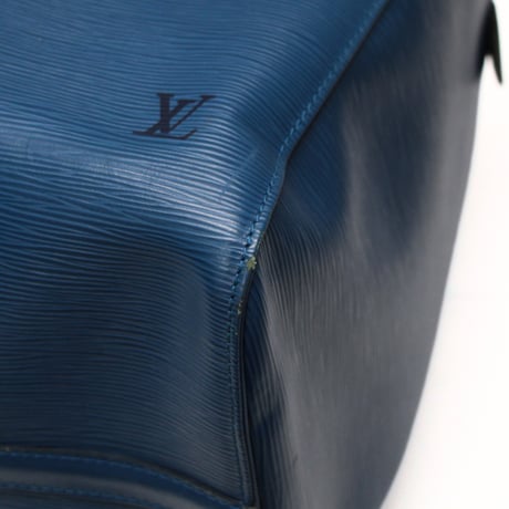 Louis Vuitton Keepall 50 Boston Bag Epi Leather Toledo Blue M42965 #75079