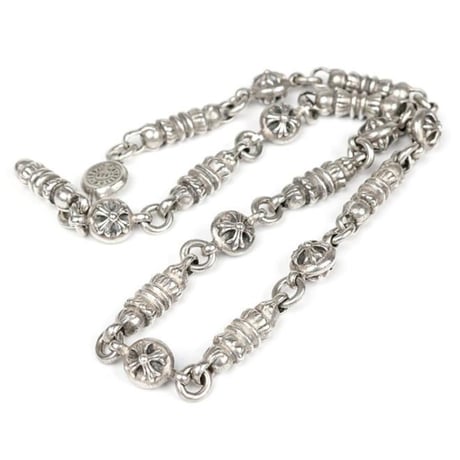 Chrome Hearts Crossball Barrel Necklace #32170